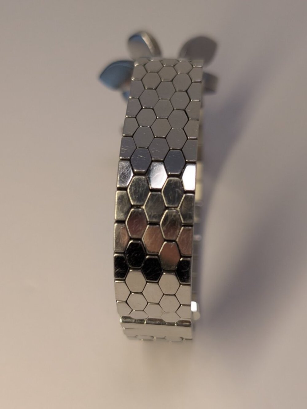 Citizen EcoDrive Lobella Crystal Flower Watch Sterling Silver Purple Face 550371 - Picture 11 of 16